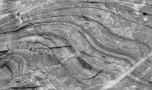 Load image into Gallery viewer, Swirling Stone Shield (Black and White)