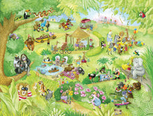 Load image into Gallery viewer, Leonard at the Zoo 10.5' x 8'