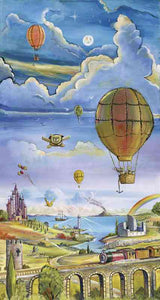 Hot Air Balloons 4.5' x 8'